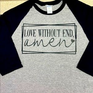 Made to order raglan shirts